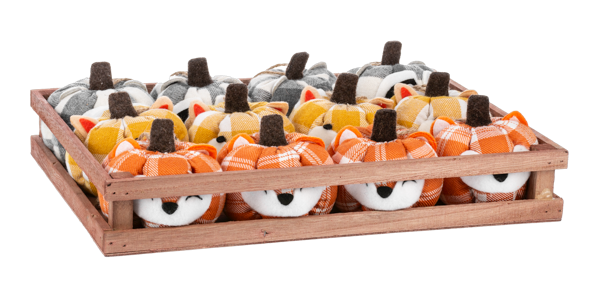 Woodland Friend Stuffed Pumpkin