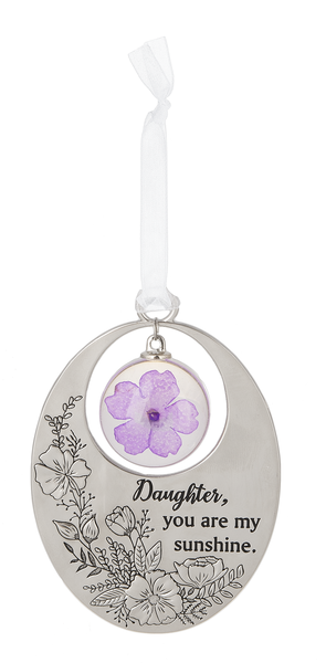Daughter You Are My Sunshine Ornament