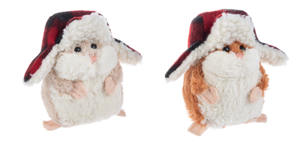 4" FLAPJACK HAMSTER - ASST