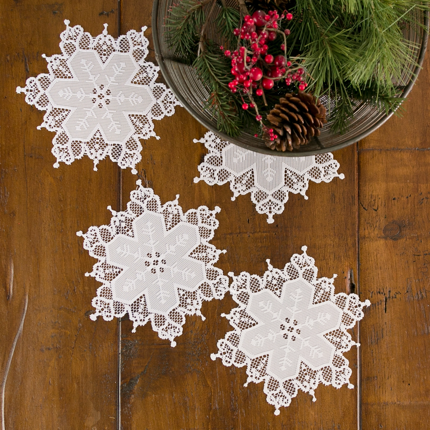 9" Doily Snowflake