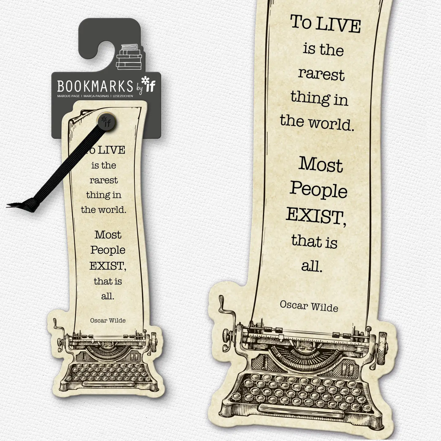TYPEWRITER BOOKMARK