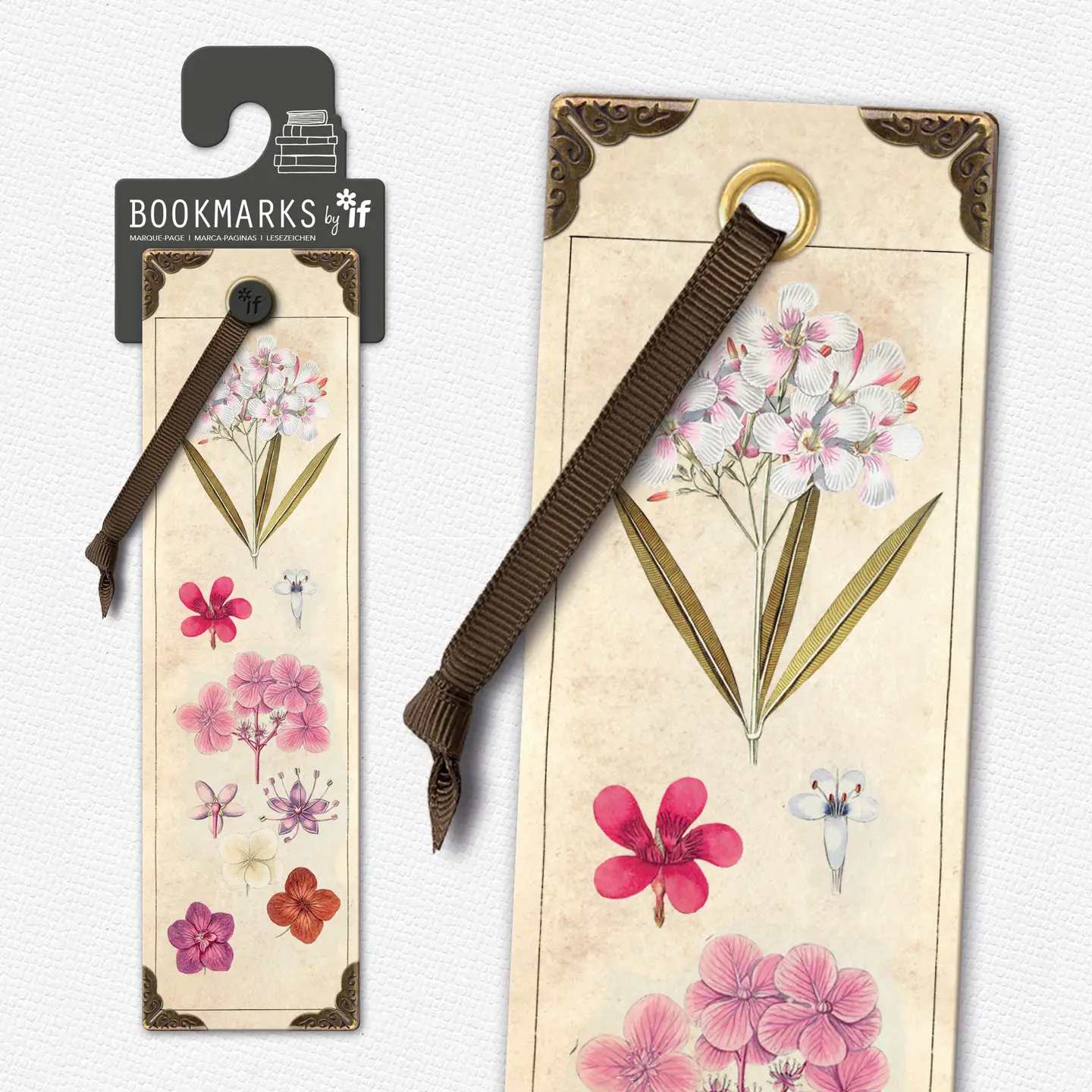 BOTANICALS VINTAGE BOOKMARK