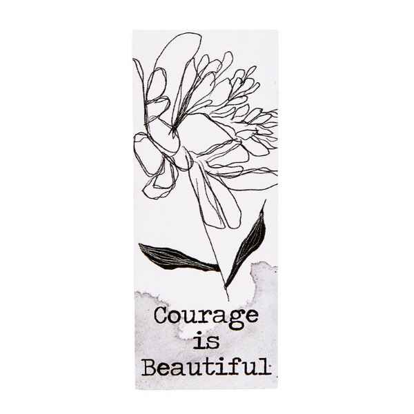 COURAGE MESSAGE BLOCK