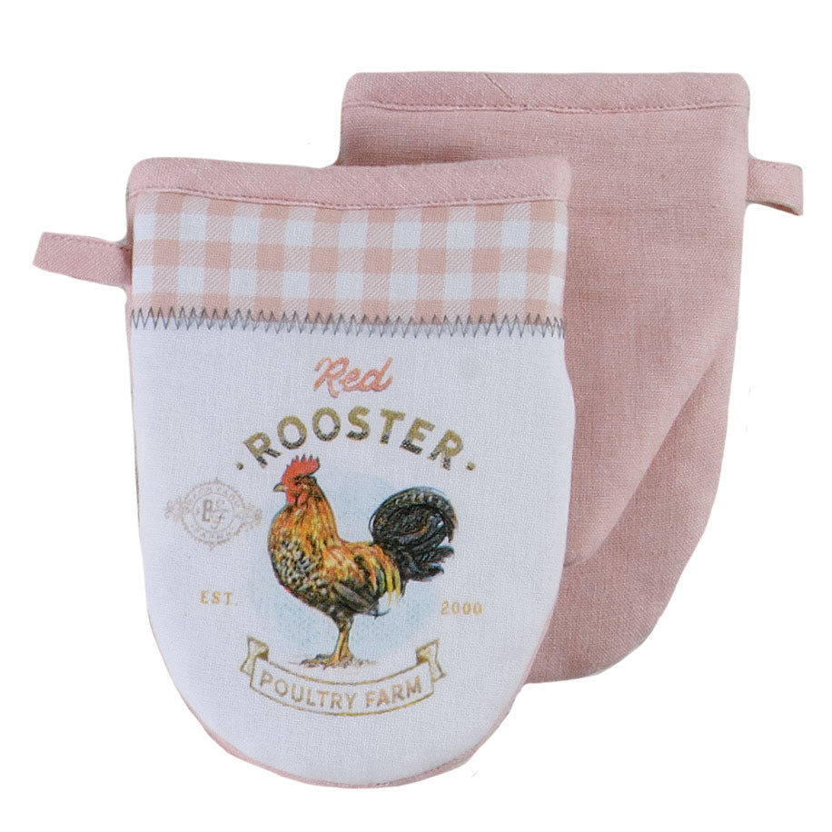 RED ROOSTER GRABBER MITT