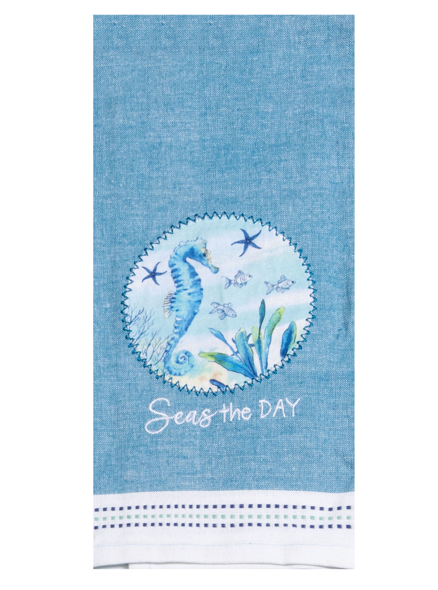 SEAS THE DAY TEA TOWEL