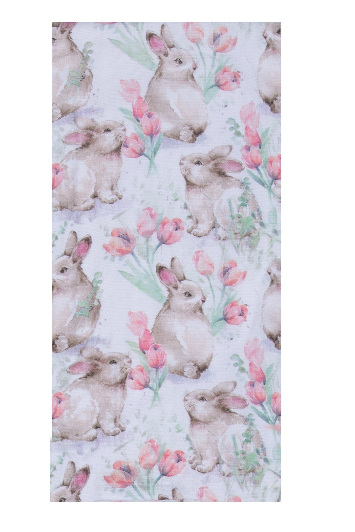 BLOOMING BUNNIES DUAL PURPOSE TOWEL