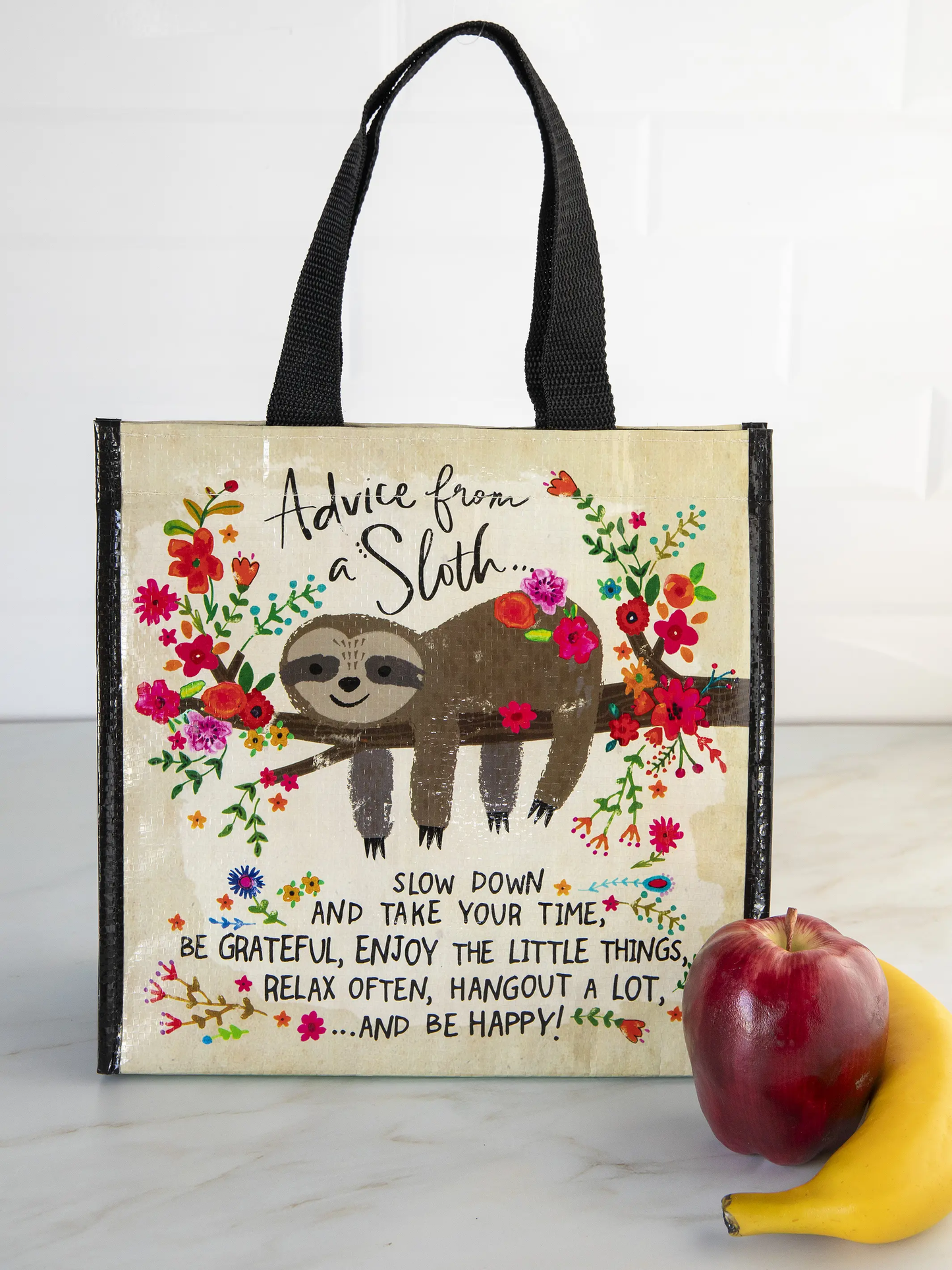 Sloth Insulated Lunch Bag