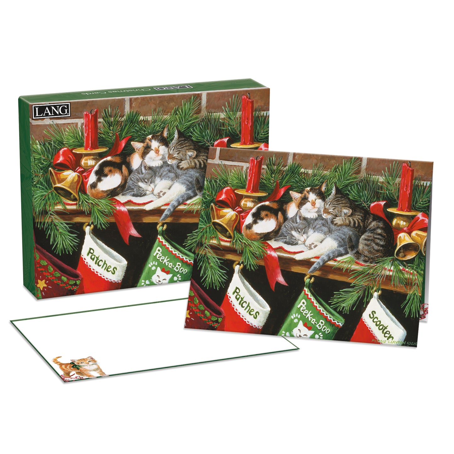 WAITING FOR SANTA BOXED CHRISTMAS CARDS