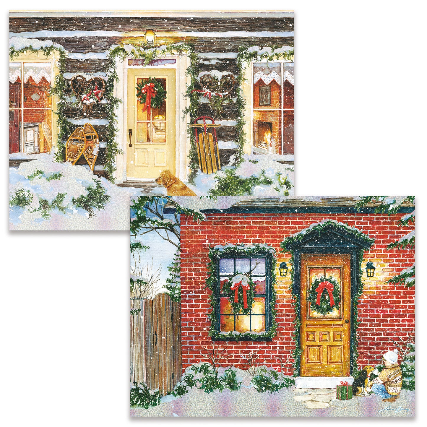 VISITOR ASST BOX CHRISTMAS CARDS