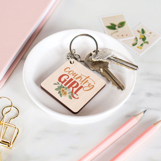 Country Girl Keychain