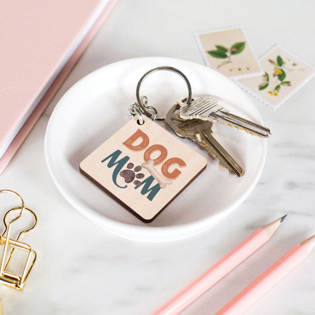 Dog Mom Keychain