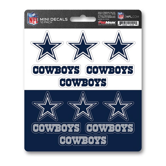 COWBOYS MINI DECALS