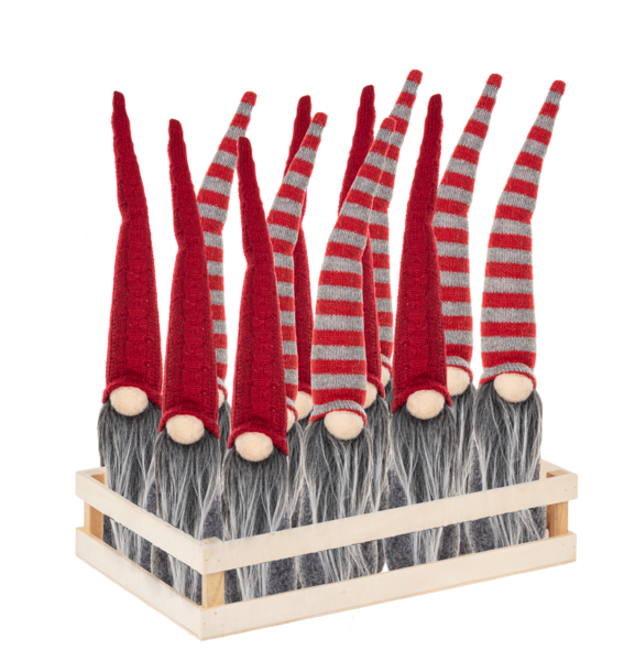 SKINNY GNOME ORNAMENT