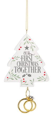 OUR FIRST CHRISTMAS ORNAMENT