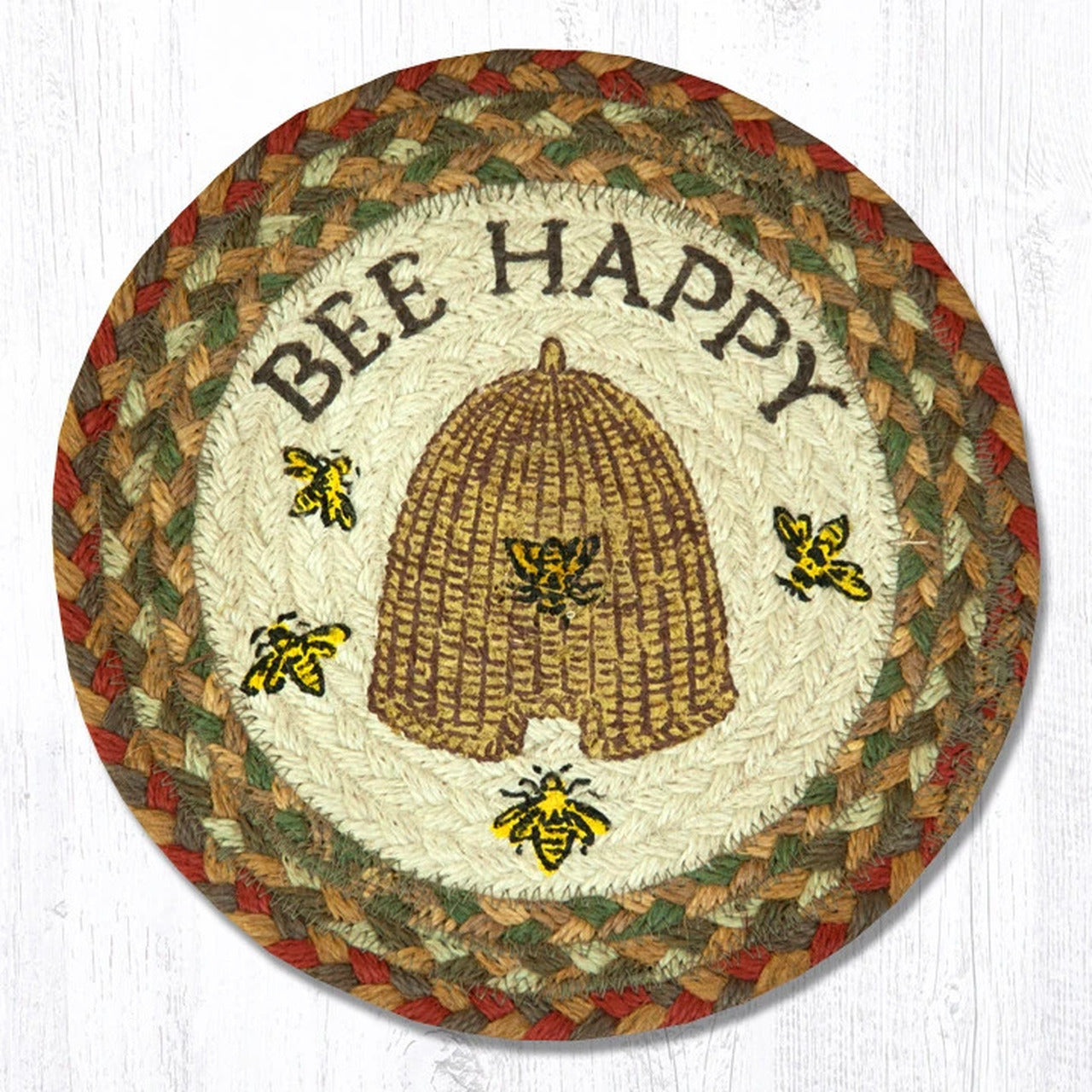 Bee Happy 10" Trivet