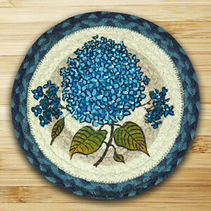 Blue Hydrangea 10" Trivet