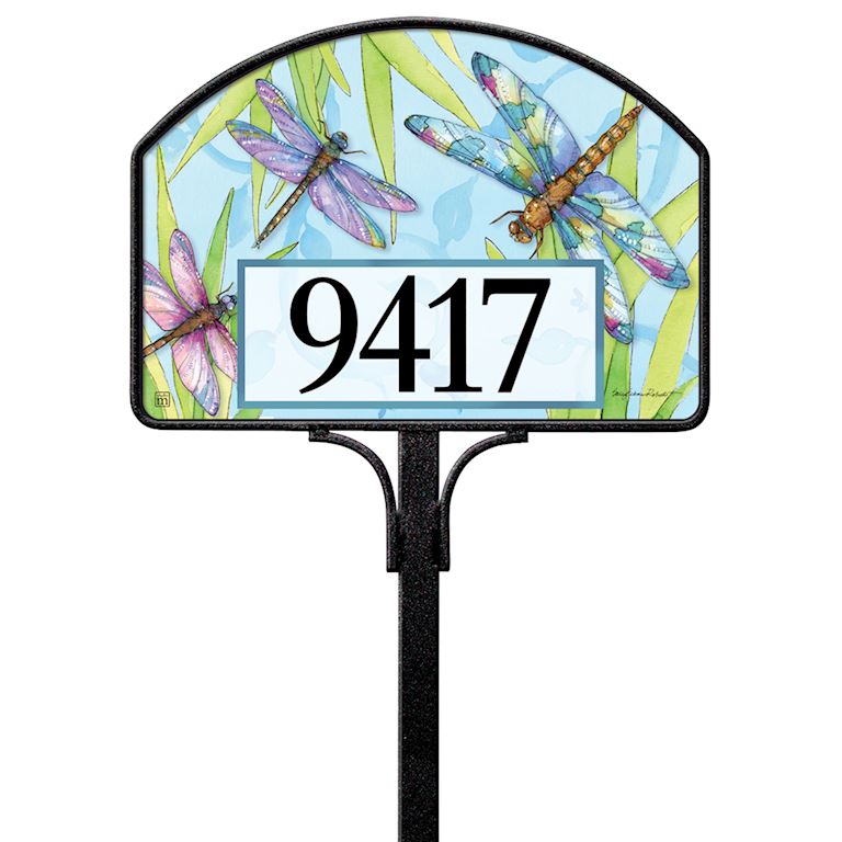 Dragonfly Days Yard Magnet