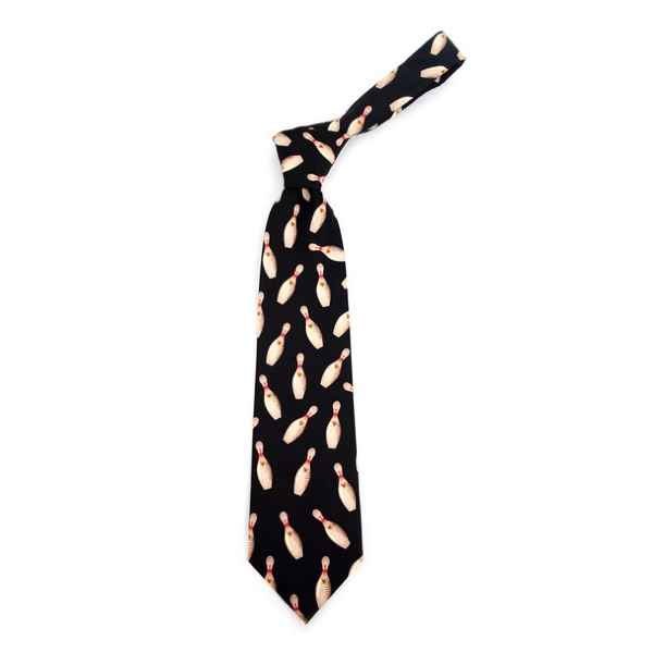 Black Bowling Tie