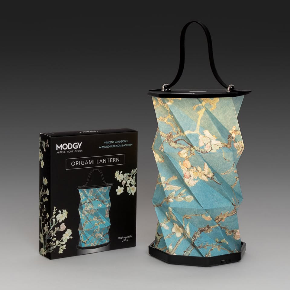 Van Gogh Almond Blossoms Origami Lantern