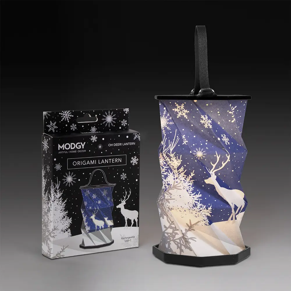 Oh Deer Origami Lantern