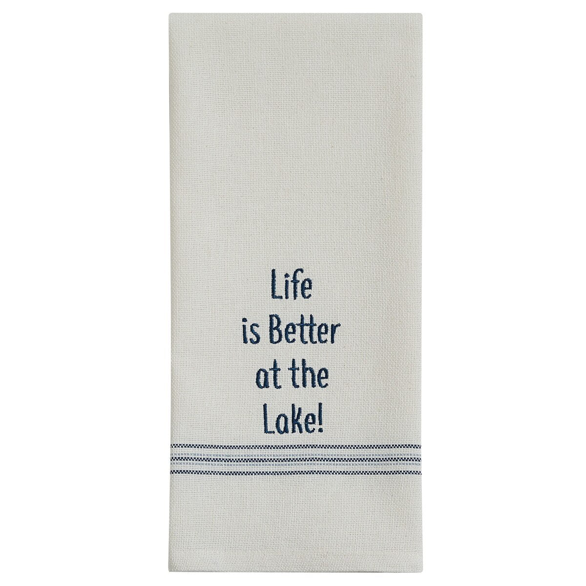 LIFE IS BETTER AT THE LAKE TOWEL