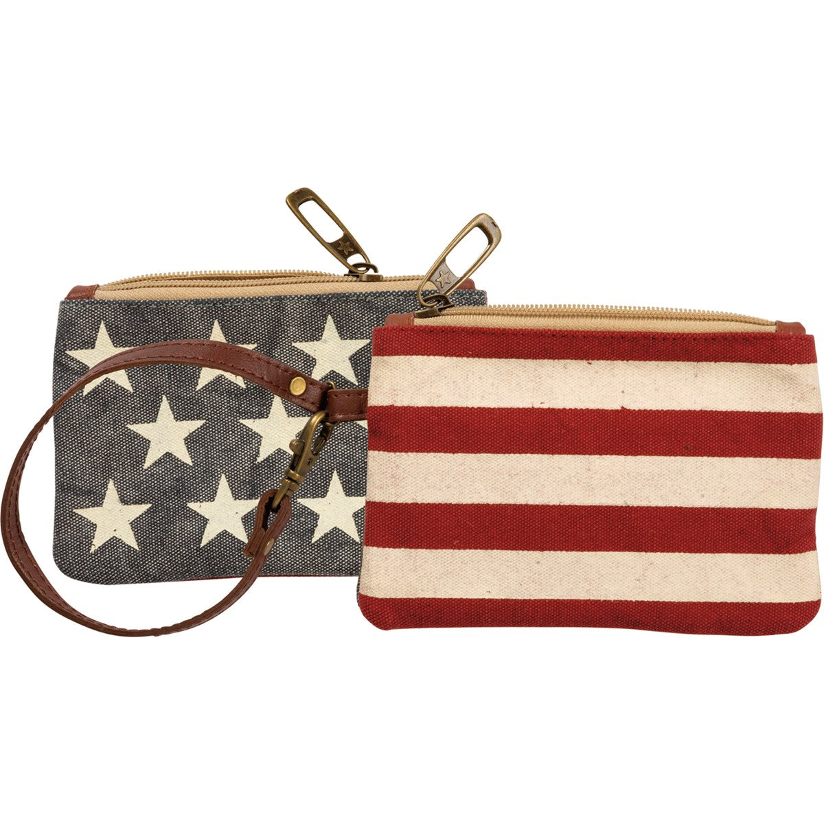Stars & Stripes Small Wristlet