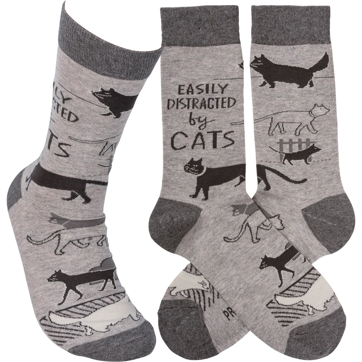 Distracted By Cats Socks
