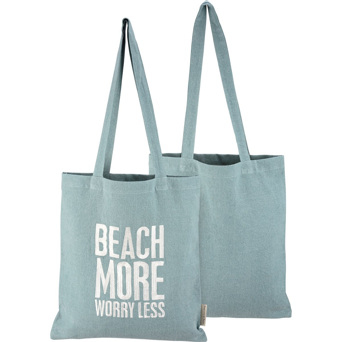 Beach More Worry Less Tote