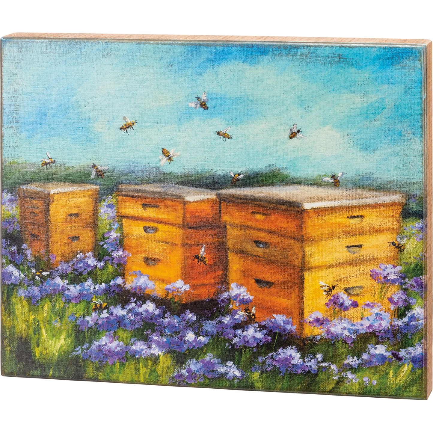 BEE HIVES BOX SIGN