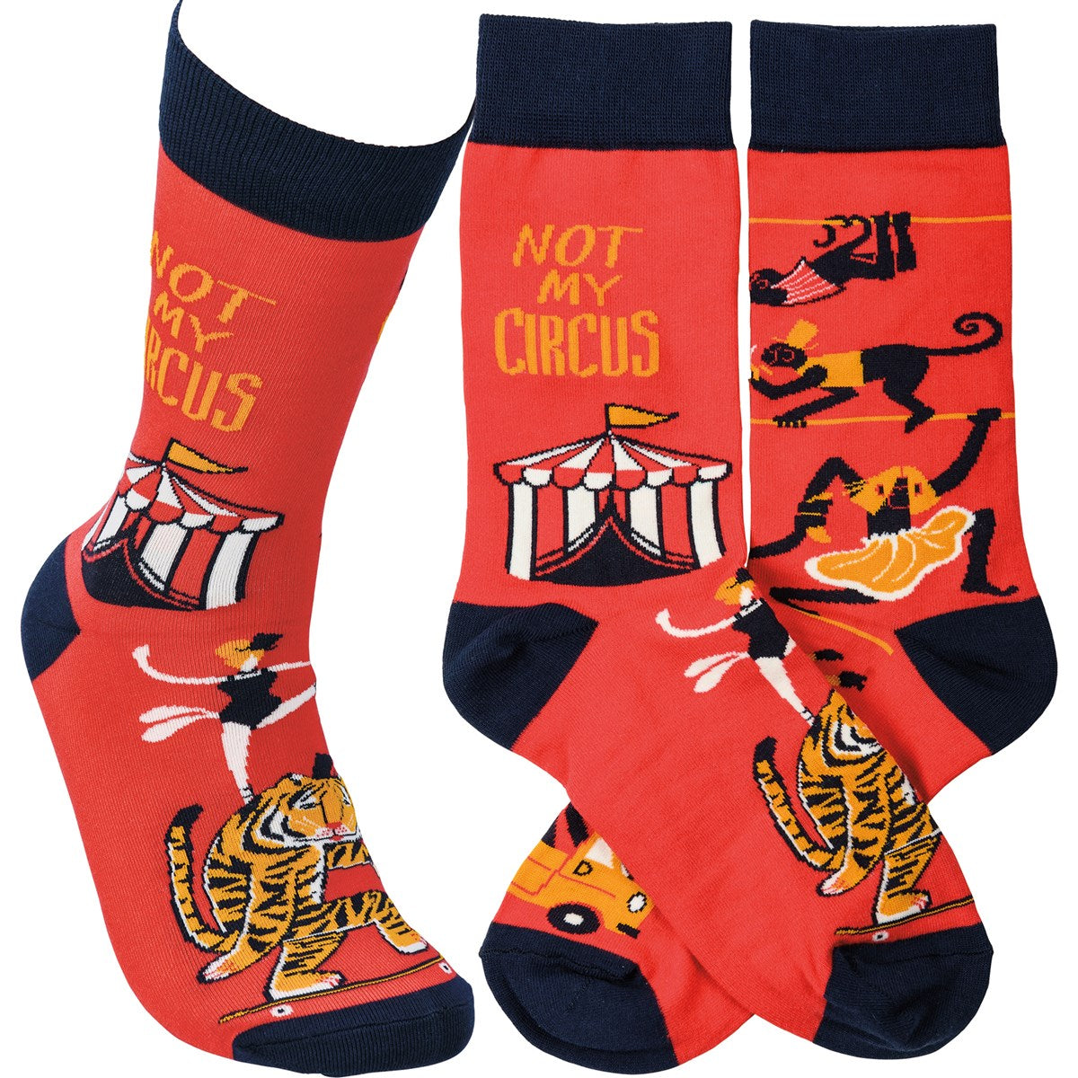 CIRCUS & MONKEYS SOCKS