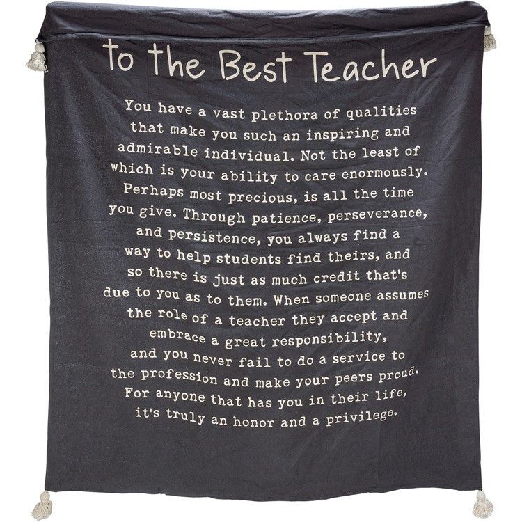 TEACHER THROW