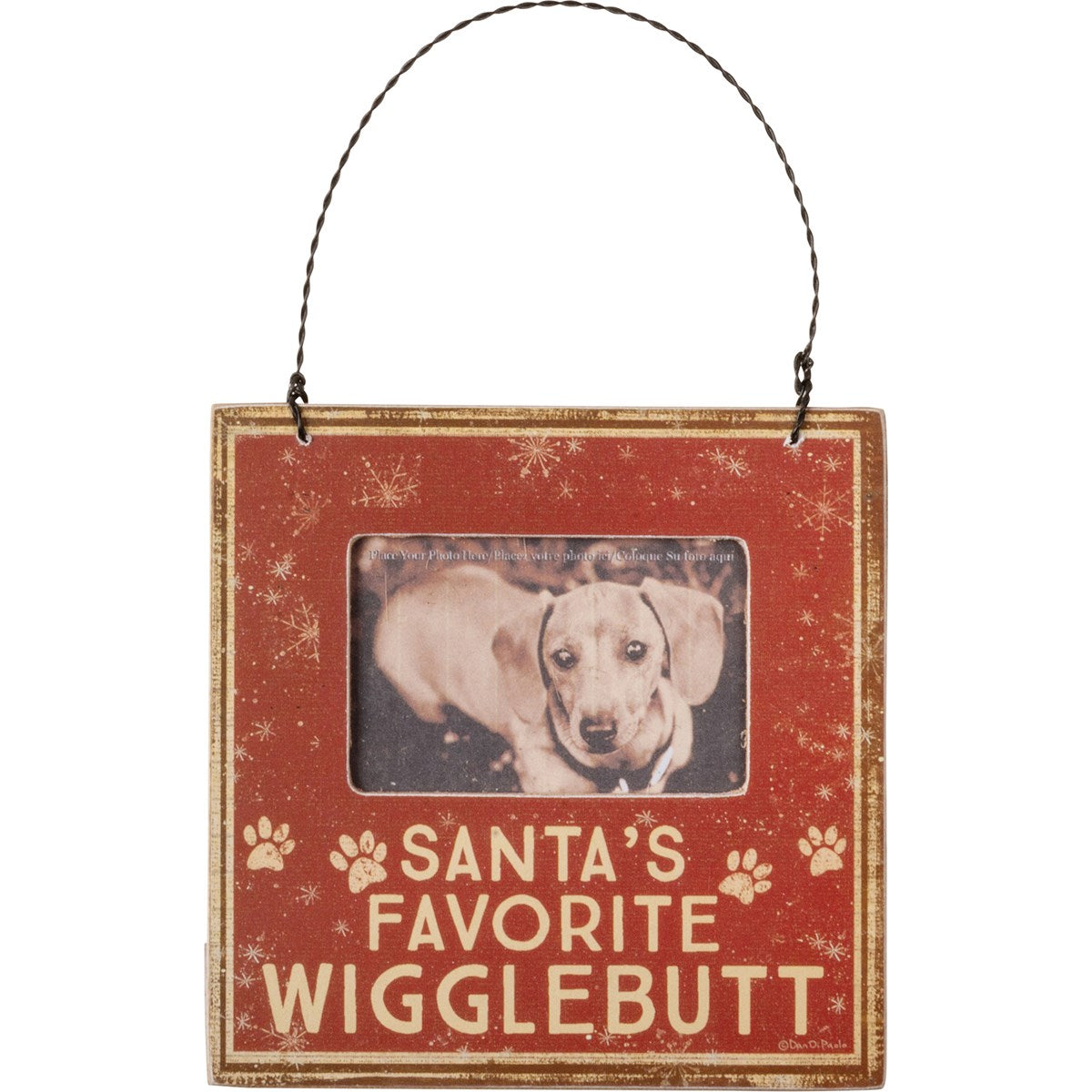 Santas Favorite Wigglebutt Mini Frame