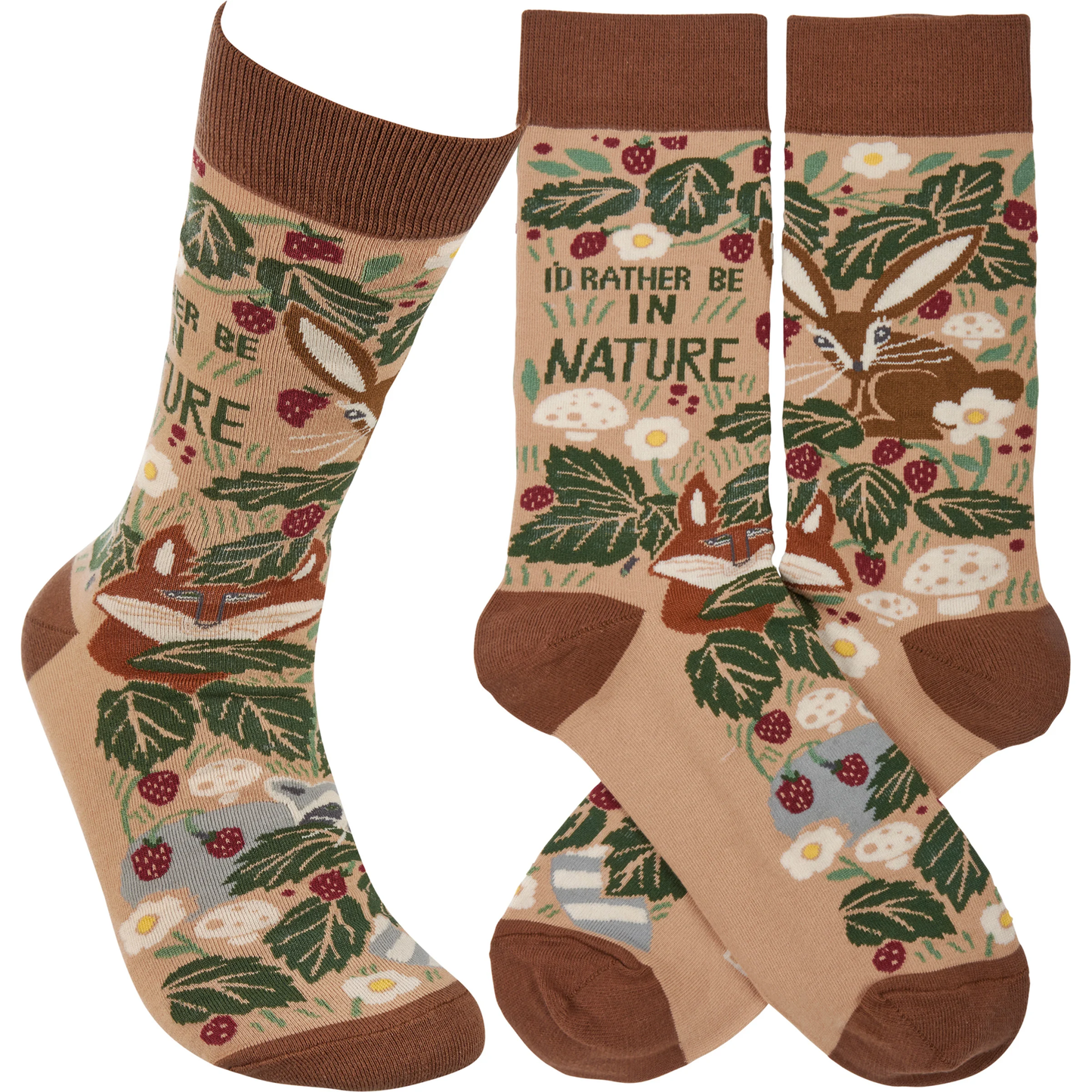 Rather be in Nature Socks