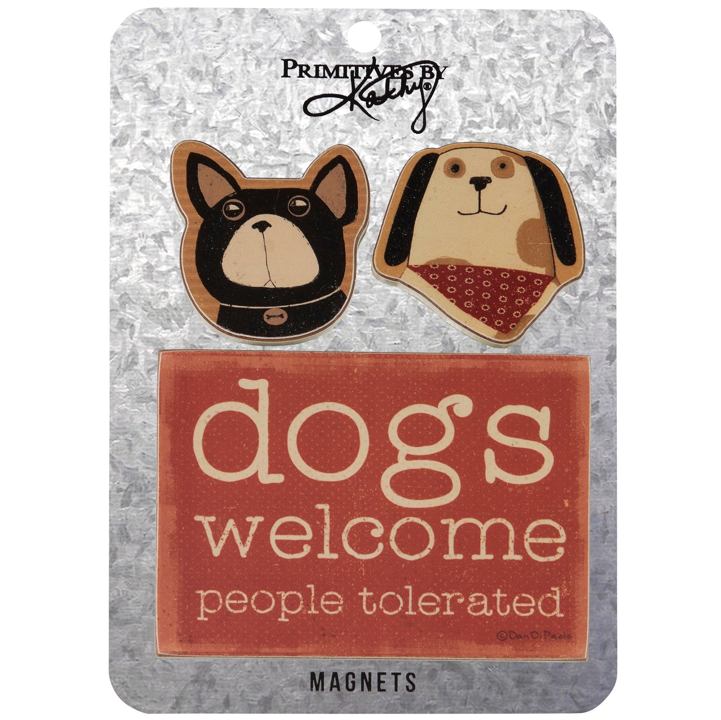 Dogs Welcome Magnet Set