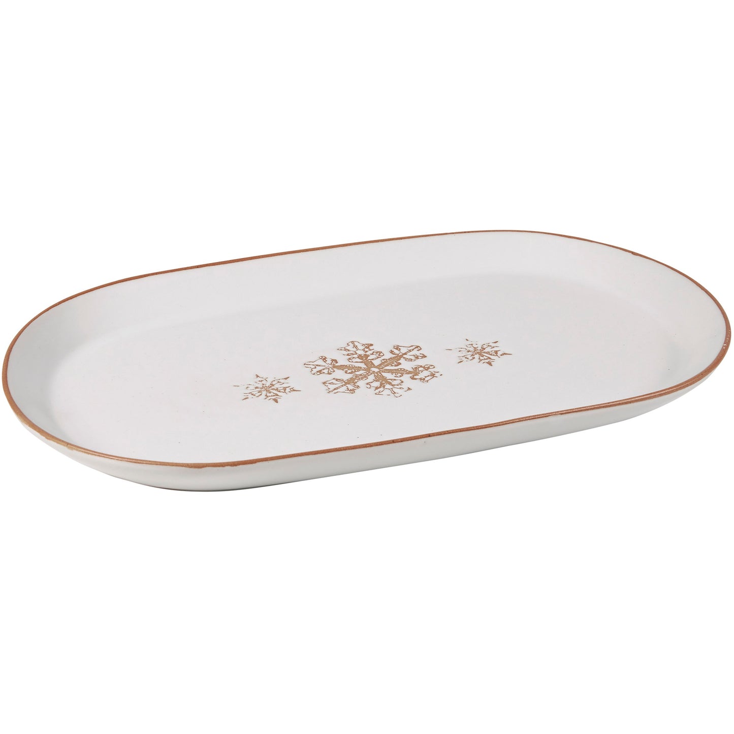 Snowflakes OVAL PLATTER