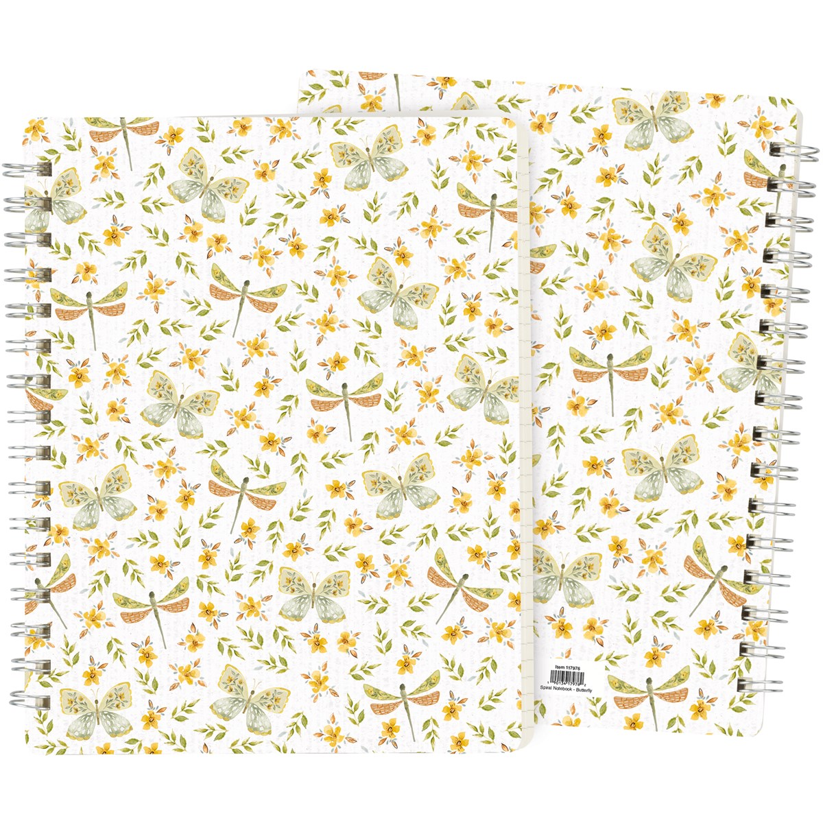 BUTTERFLY SPIRAL NOTEBOOK