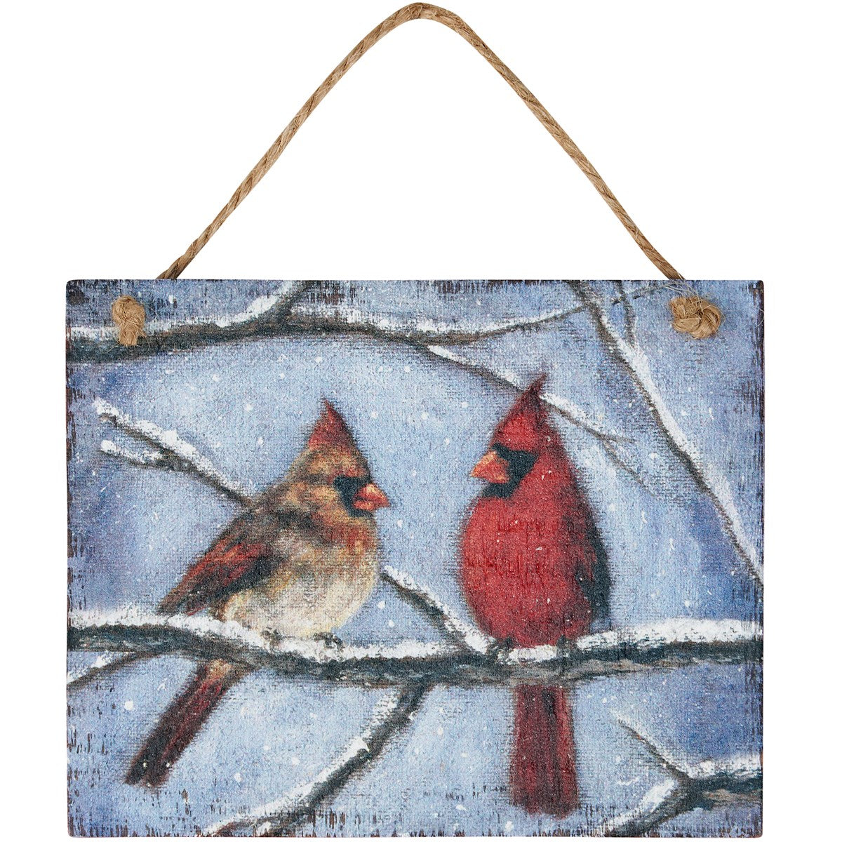 Cardinal Couple Christmas Ornament