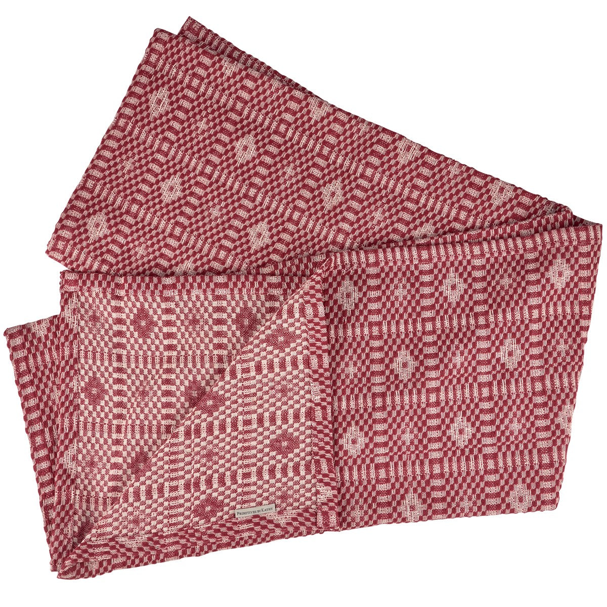 Red Diamonds Tablecloth