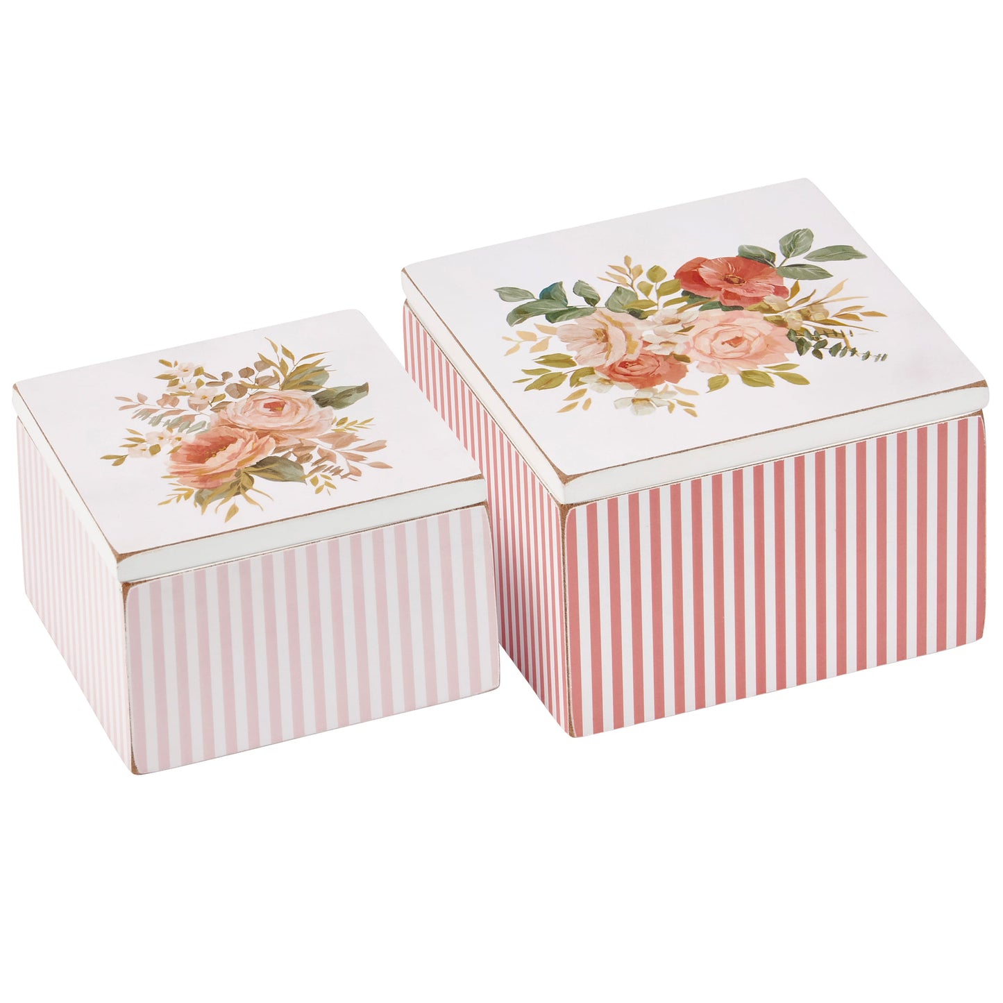SMALL ROSE HINGED BOX