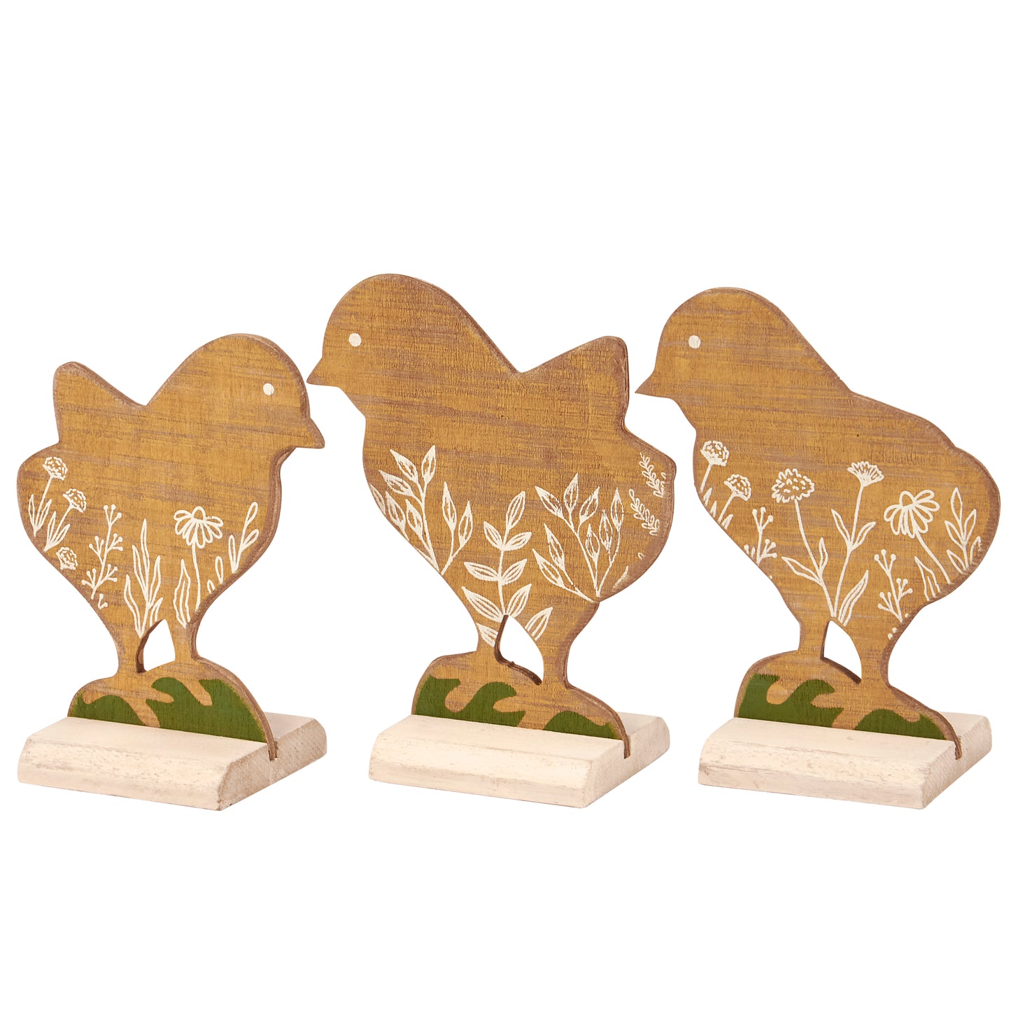 STAND UP FLORAL CHICK