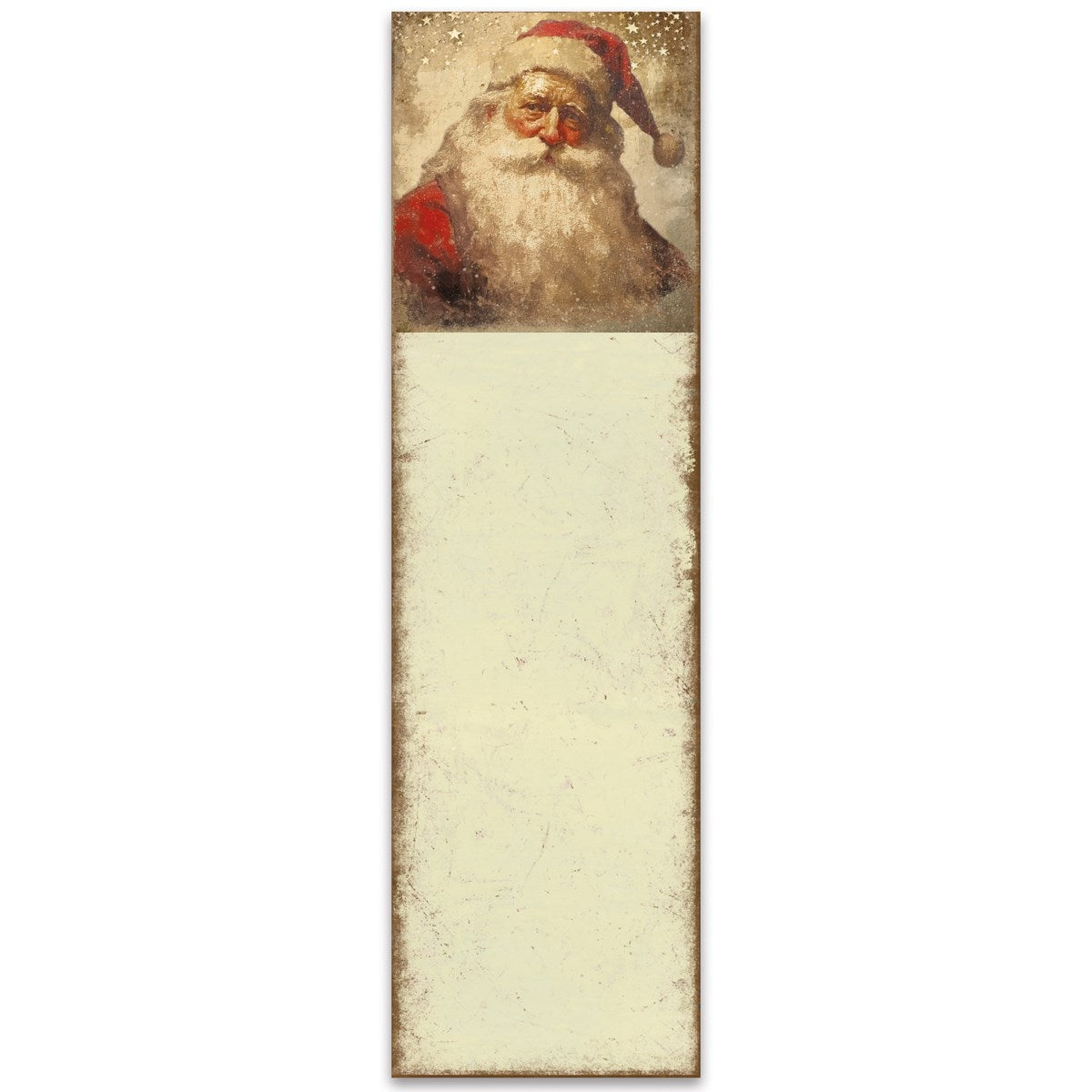 Santa's Portrait List Pad