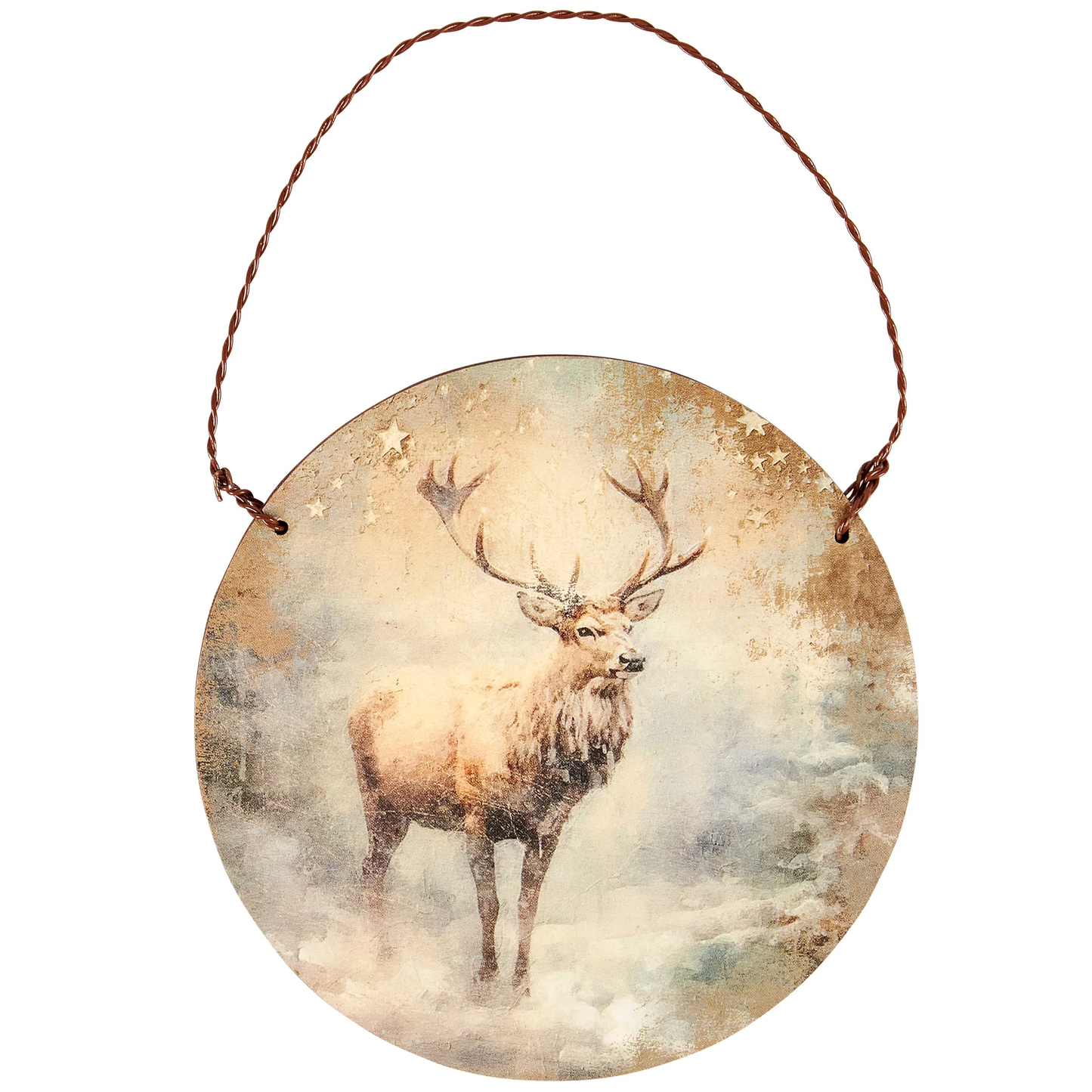 Peace Reindeer Ornament