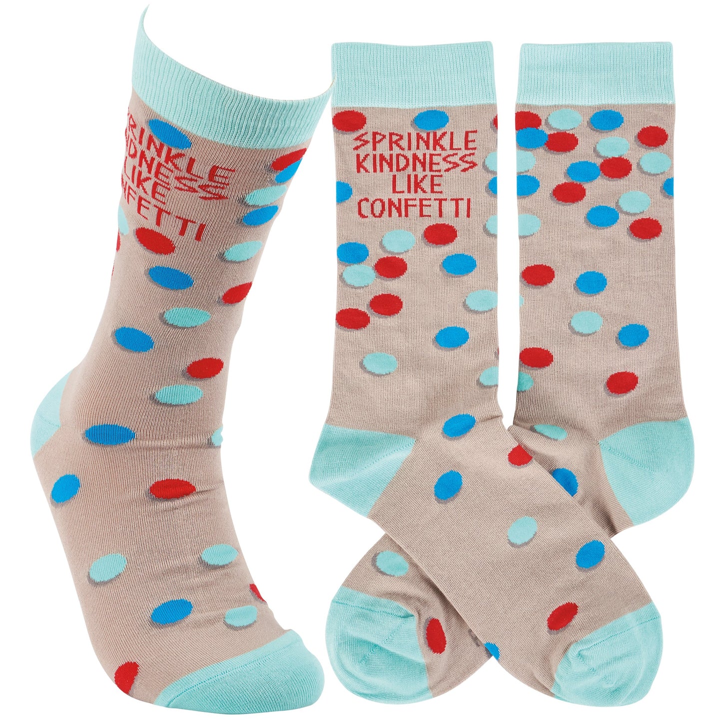 Sprinkle Kindness Like Confetti Socks