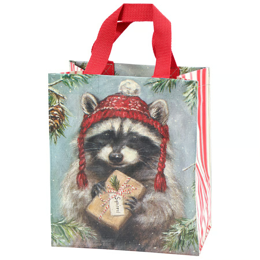 Winter Racoon Daily Tote