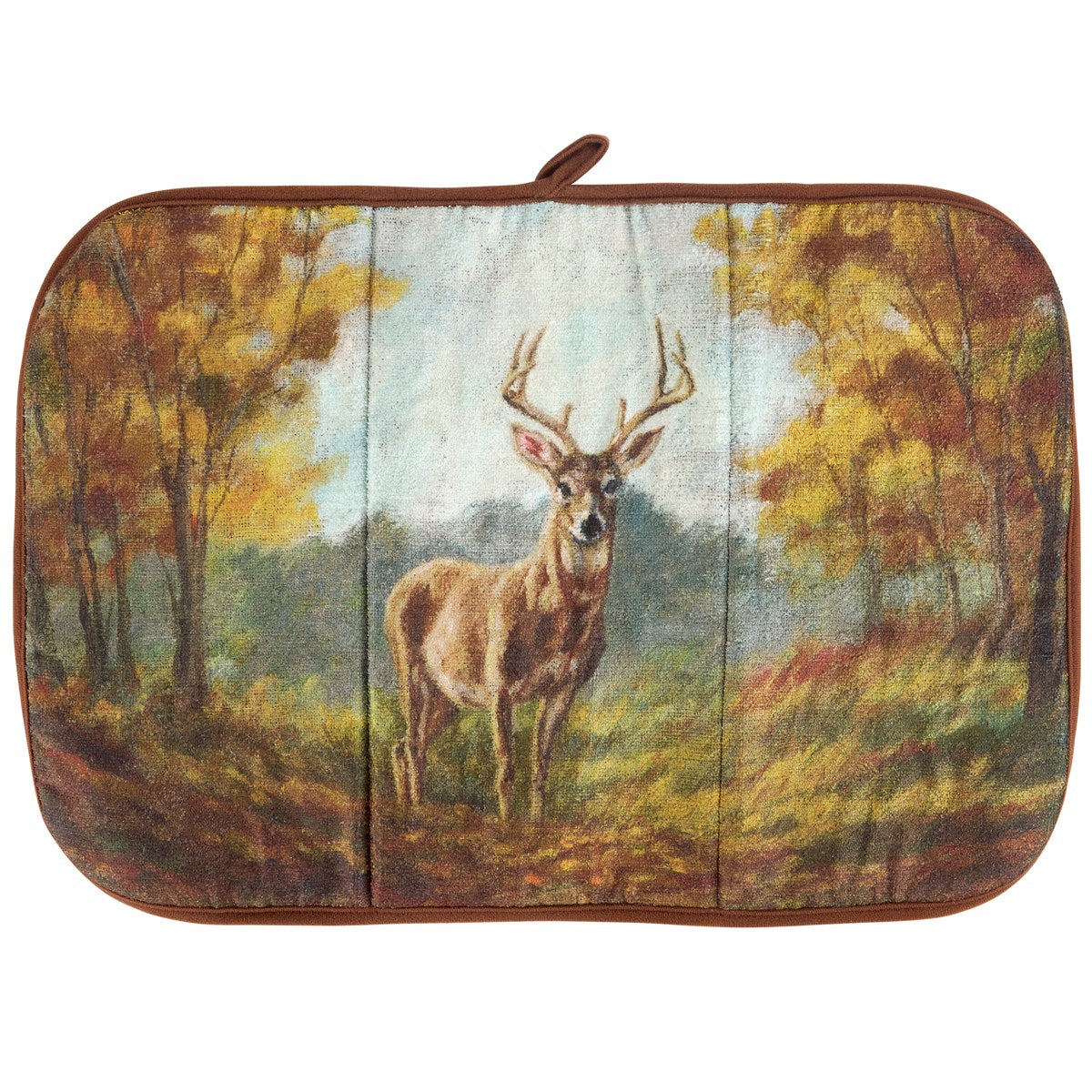 Forest Deer Drying Mat