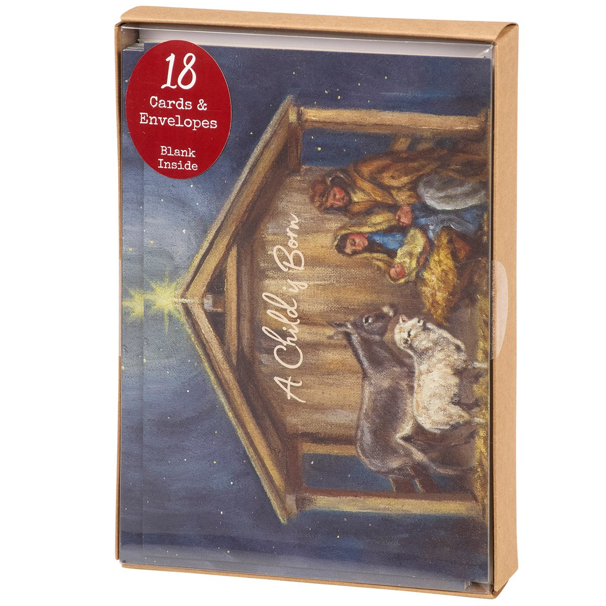 A CHILD IS BORN BOXED CHRISTMAS CARDS