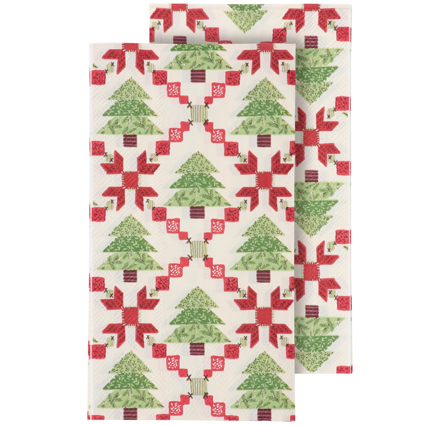 TREE QUILT GUEST NAPKIN