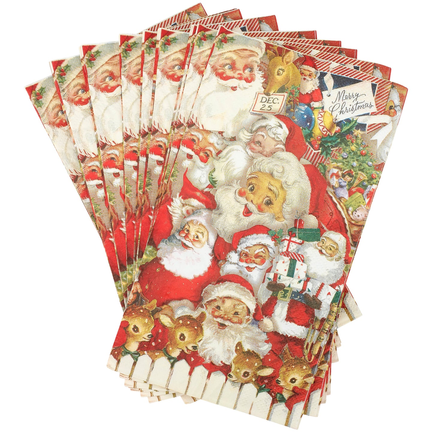 RETRO SANTA GUEST TOWEL
