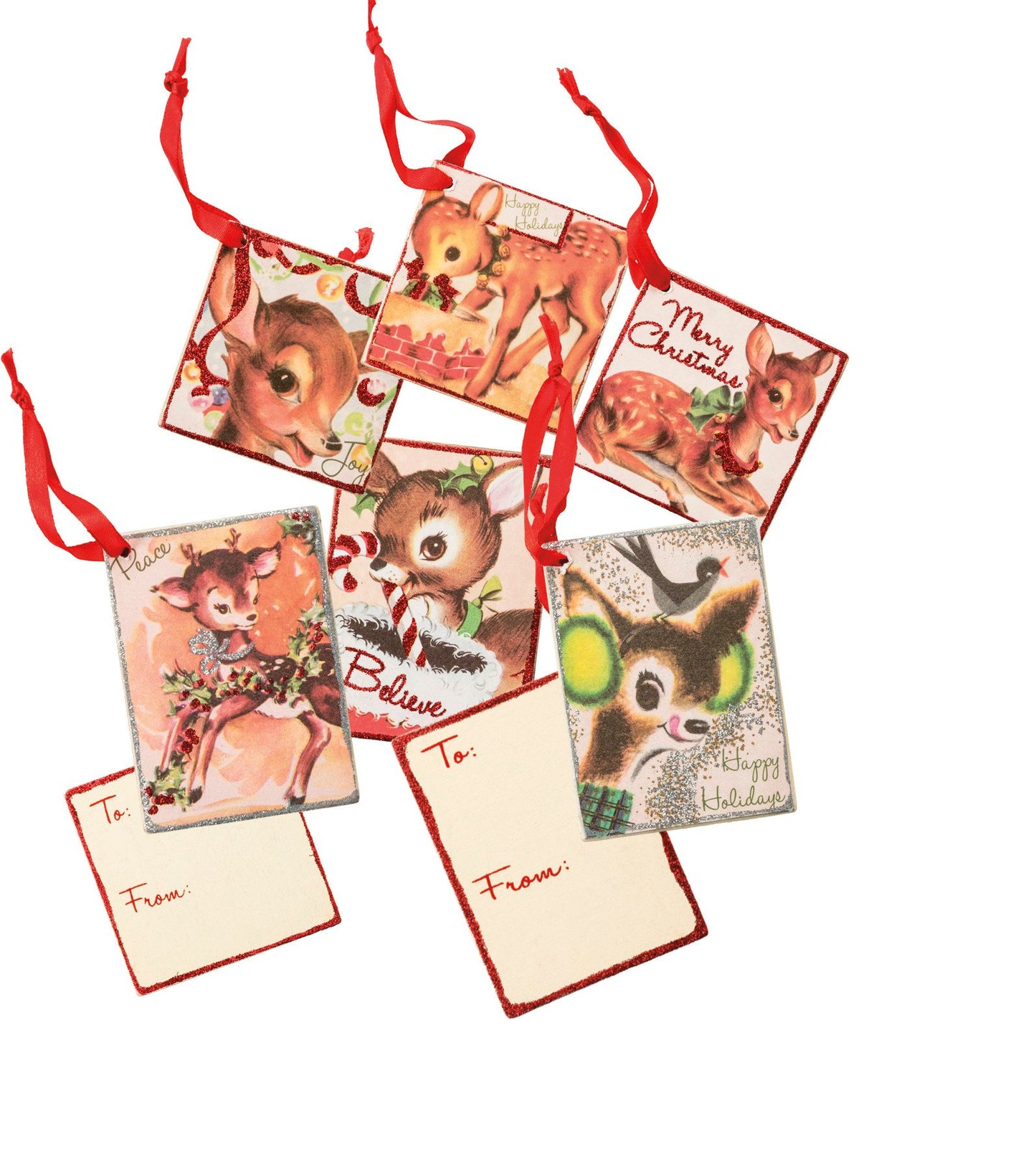 Christmas Deer Gift Tag