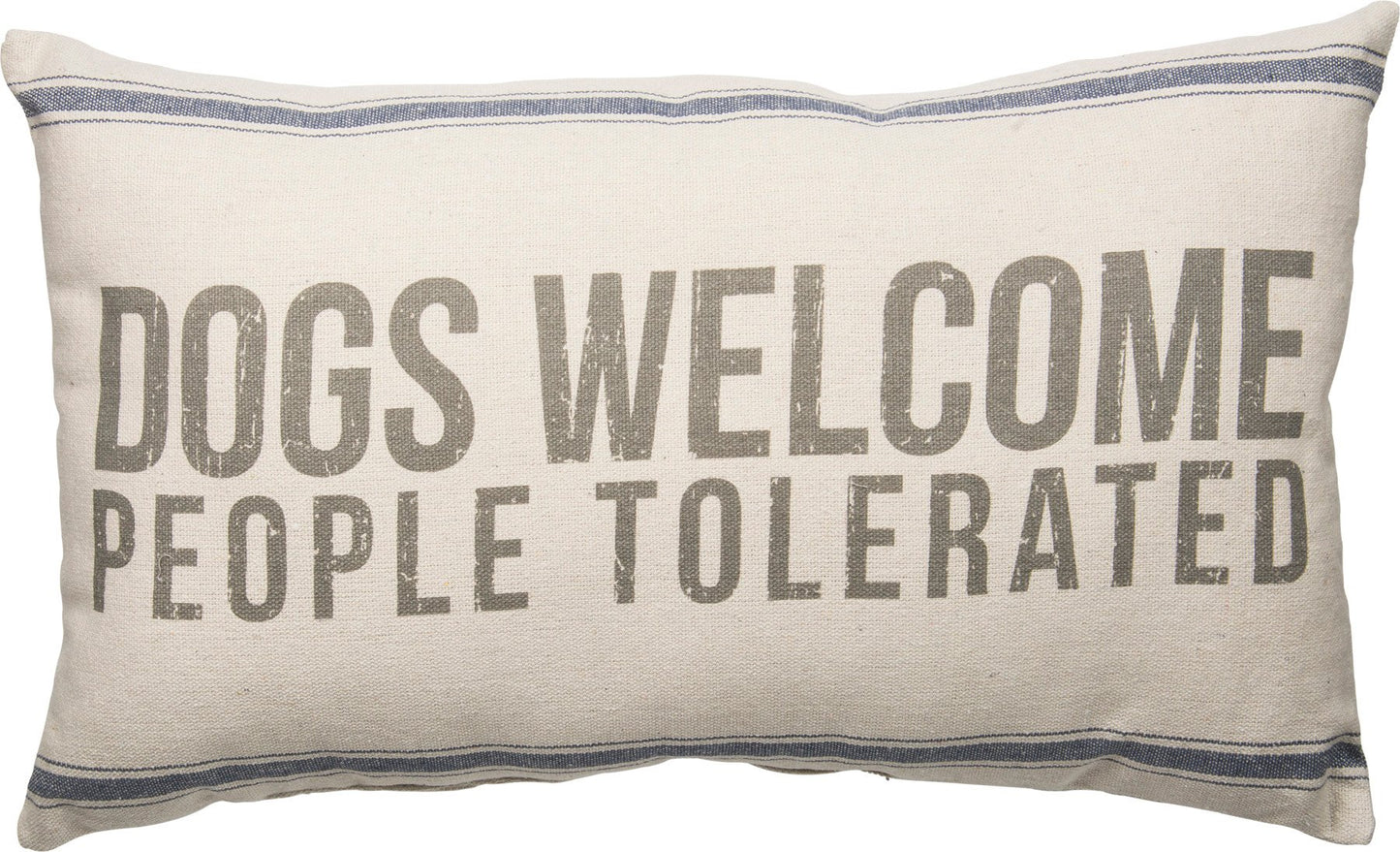 DOGS WELCOME PILLOW